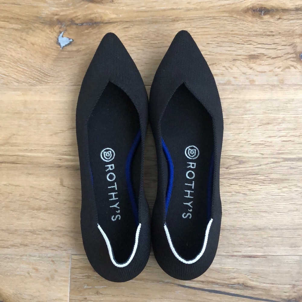 Rothy’s Black Flats